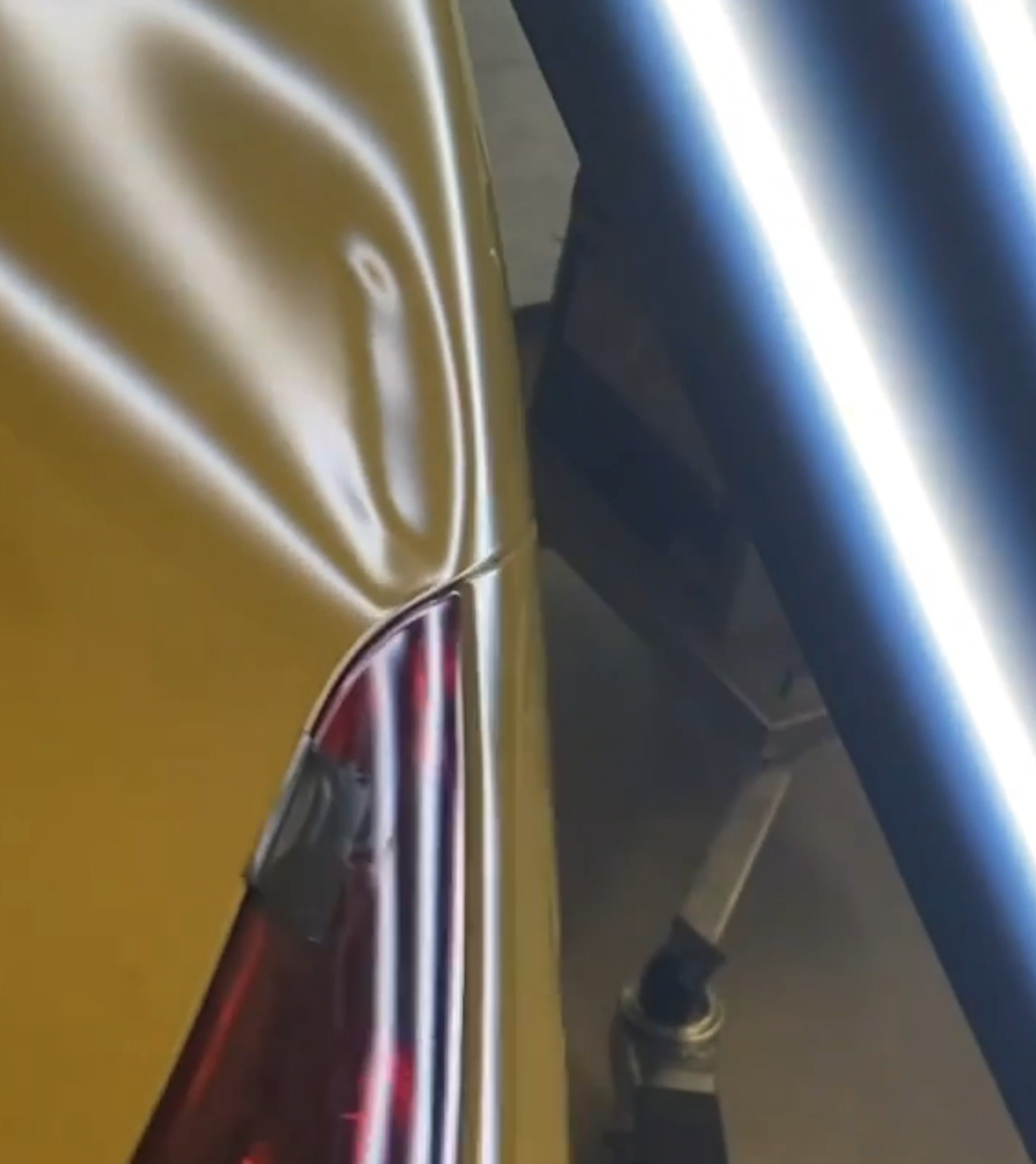 Vehicle damage before PDR Kansas City area - Vehicle 3